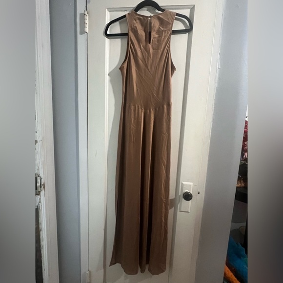 Frame Silk Racerback Maxi Tank Dress M - Picture 4 of 10